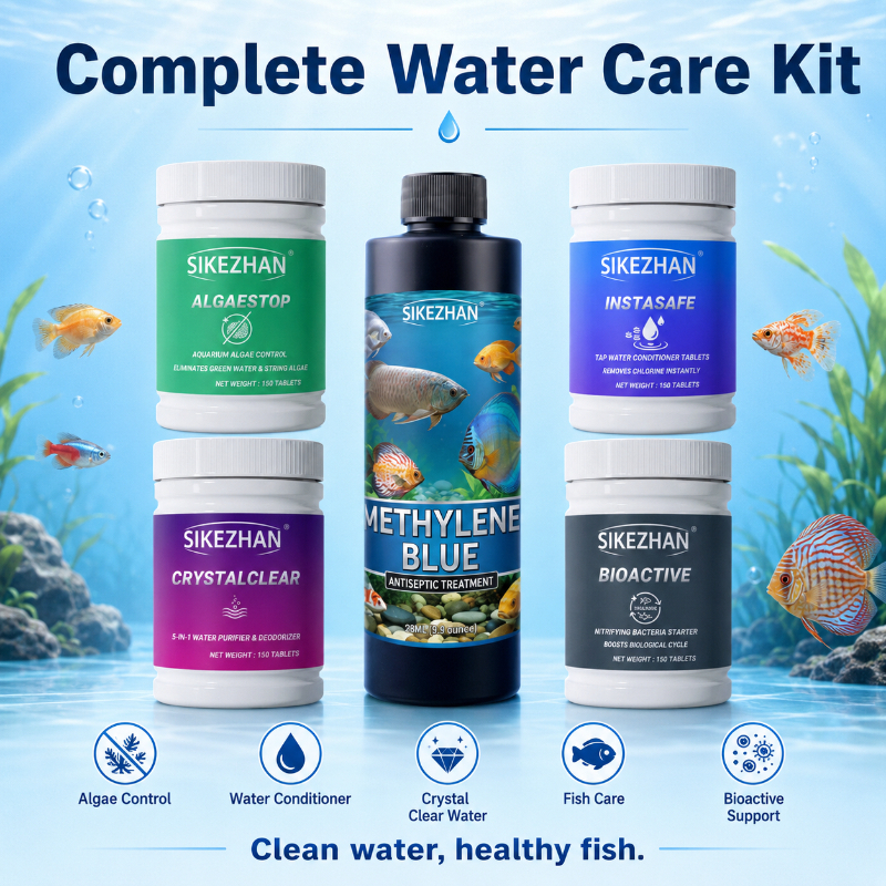 Planted Aquarium Algae Control - Fish Tank Water Care Tablets SIKEZHAN
