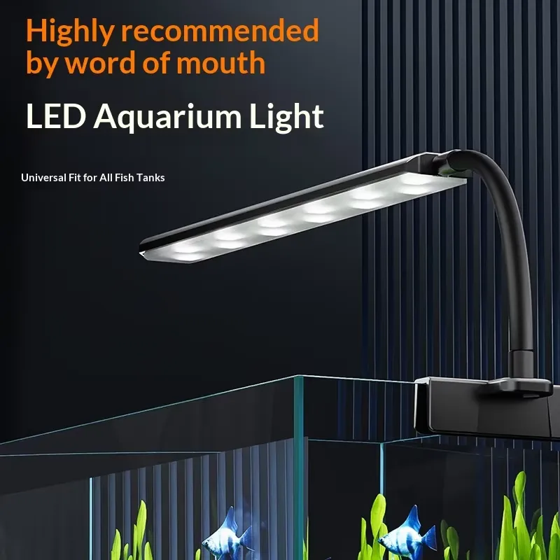 Planted Aquarium Algae - Full Spectrum LED Aquarium Clip Light
