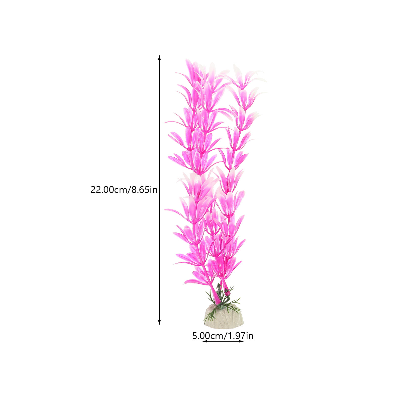 7Pcs Lightweight Non-Toxic Sim - Non Planted Aquarium Fish avis et prix