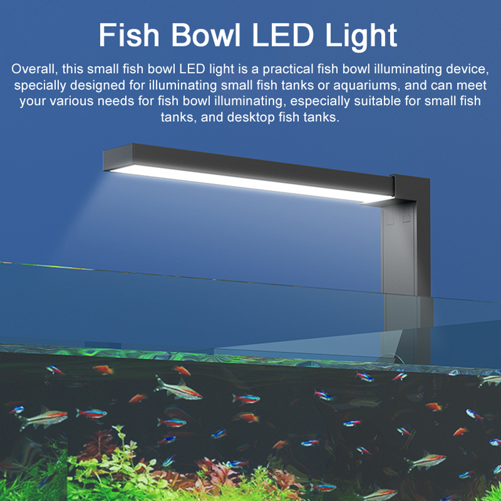 ABS Small Fish Bowl LED Light  - Planted Aquarium Algae avis et prix