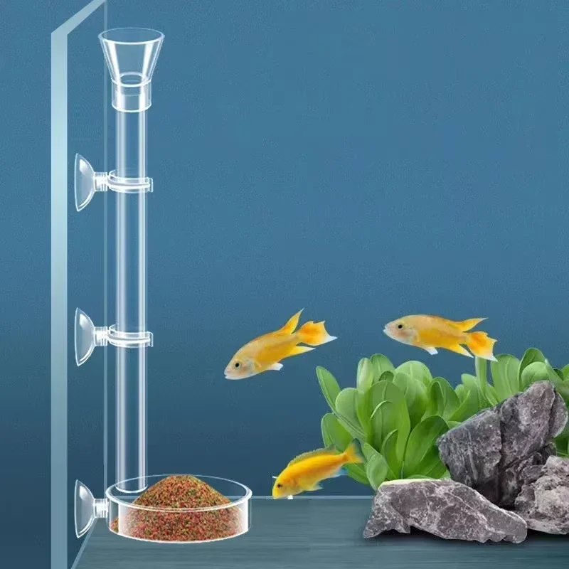 Aquarium Glass Feeding Tube &  - Aquarium Plant Red avis et prix