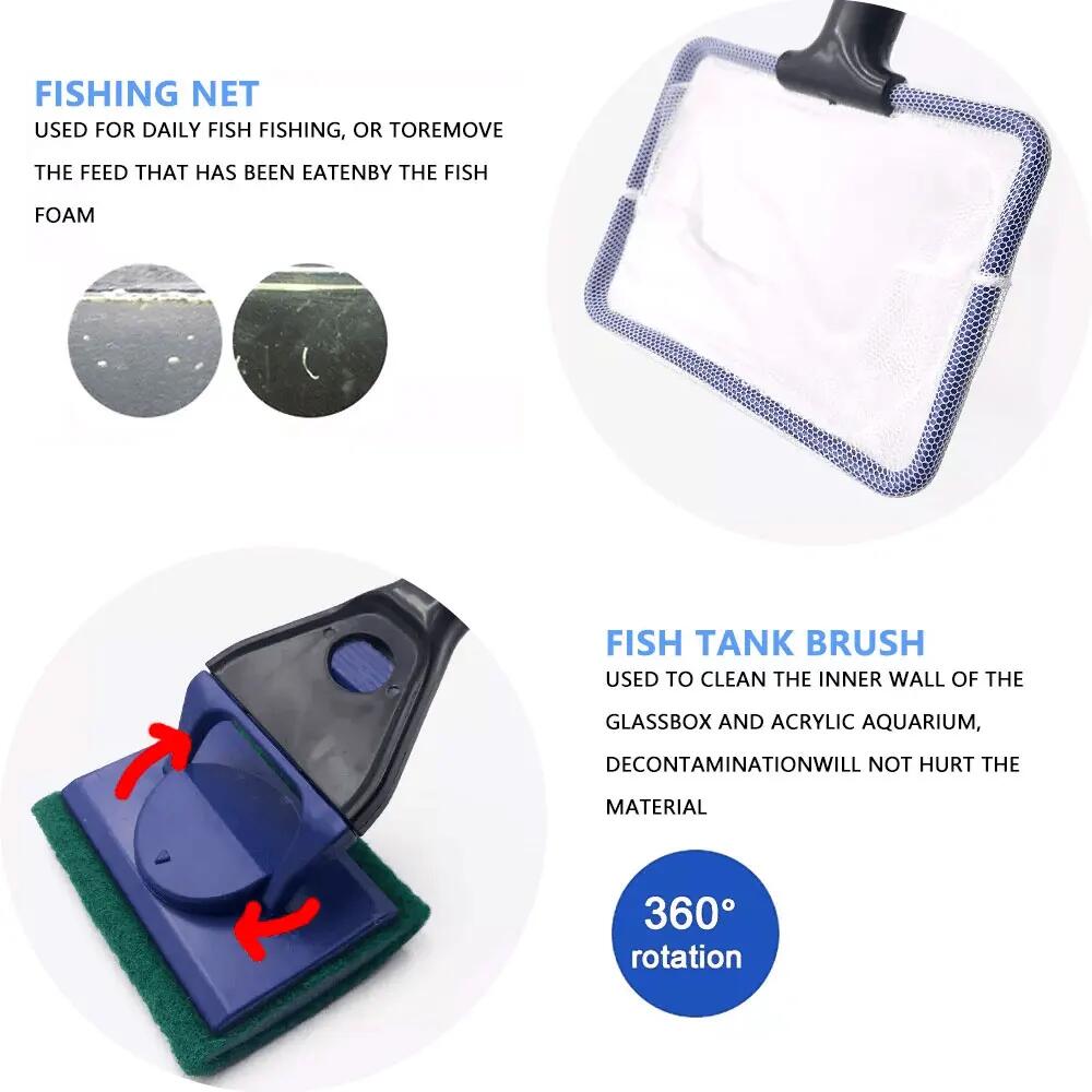 5in1 Aquarium Cleaning Tool Pl - Planted Aquarium Algae avis et prix