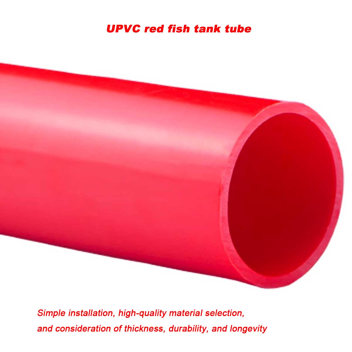 20~50mm UPVC Tube Aquarium Fis - Aquarium Plant Red avis et prix