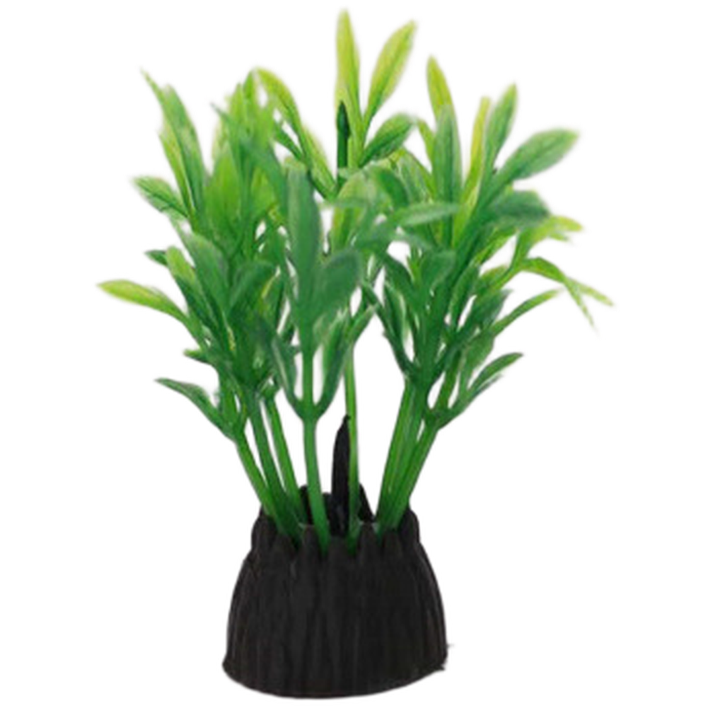Artificial PE Aquarium Plants  - Planted Aquarium With Sand avis et prix