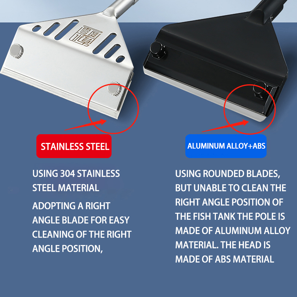 Aquarium Stainless Steel Fish  - Planted Aquarium Algae avis et prix