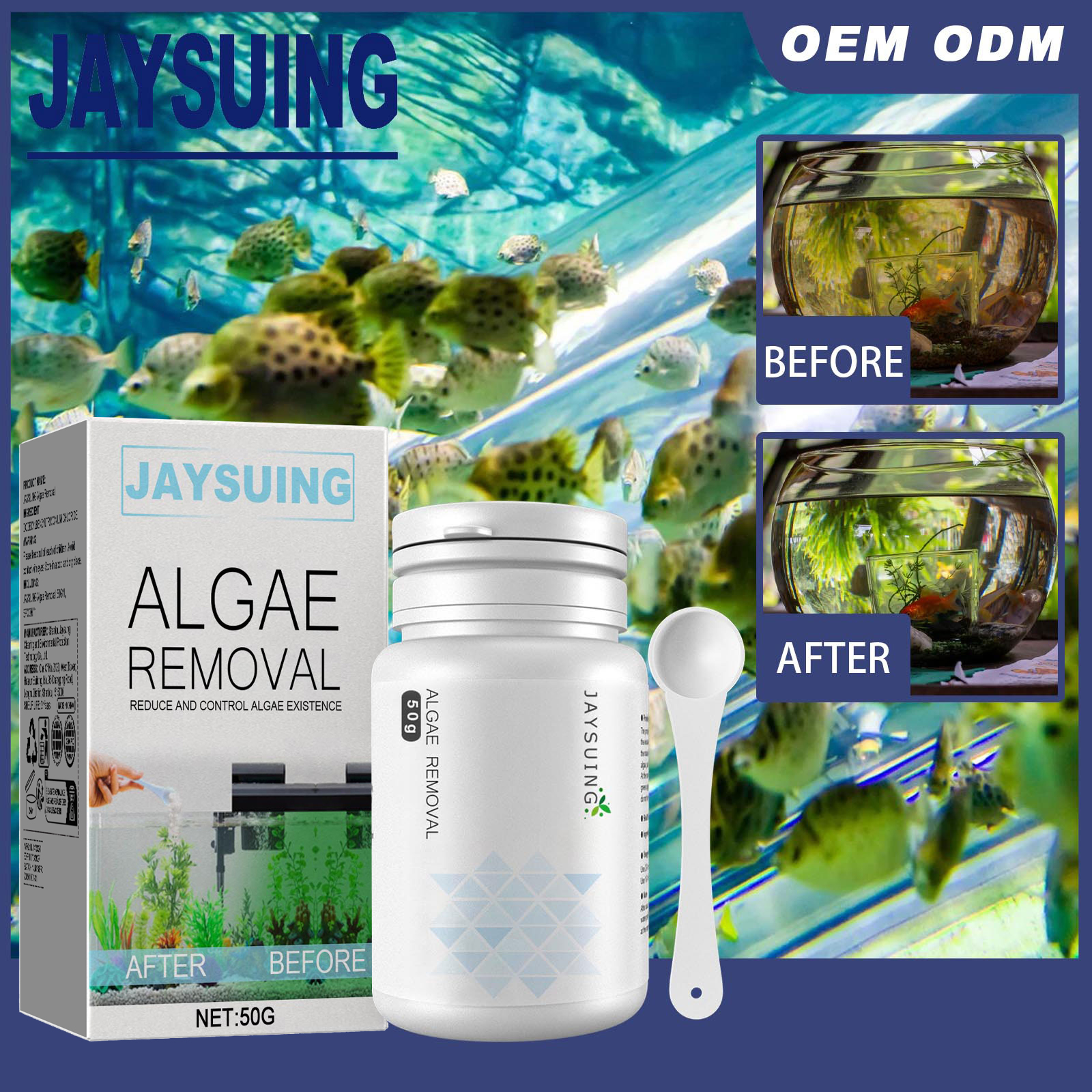 Algae and moss remover; green  - Planted Aquarium Algae avis et prix