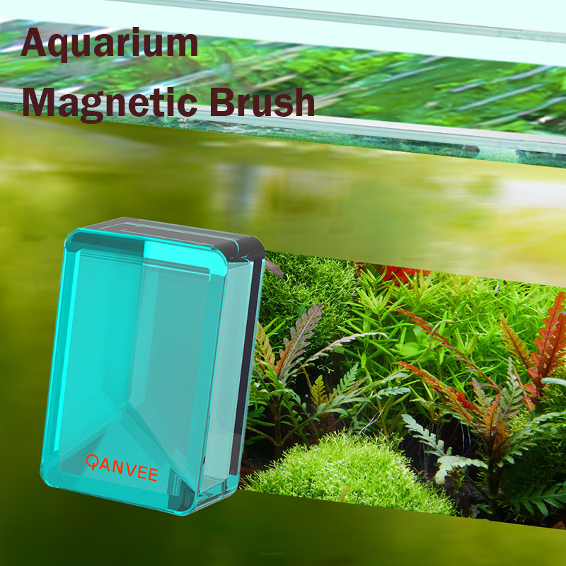 Qanvee Aquarium Magnetic Brush - Planted Aquarium Algae avis et prix