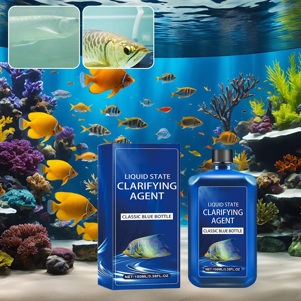Fish Tank Water Clarifier & Pu - Planted Aquarium Cloudy Water avis et prix