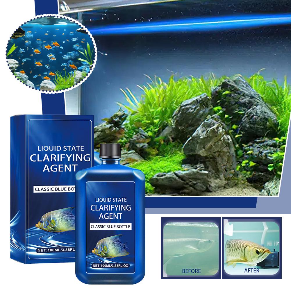 Fish Tank Water Clarifier & Pu - Planted Aquarium Cloudy Water avis et prix