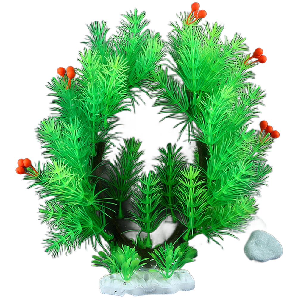 25cm U Shape Artificial Tree A - Aquarium Plant Red avis et prix
