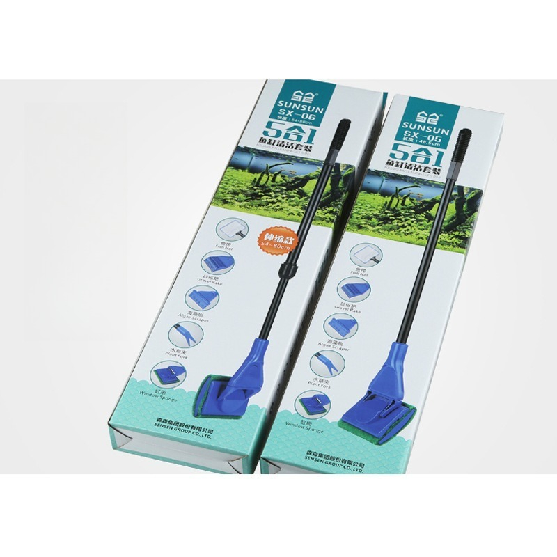 Aquarium Cleaning Tool Set Mul - Planted Aquarium Algae avis et prix
