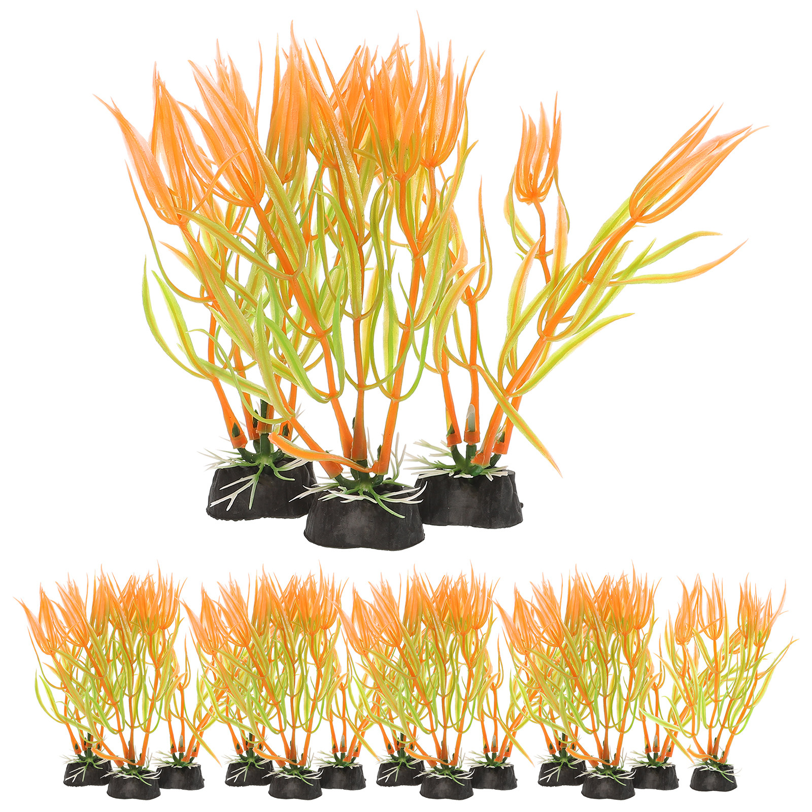 20Pcs Premium Fake Aquatic Pla - Non Planted Aquarium Fish avis et prix