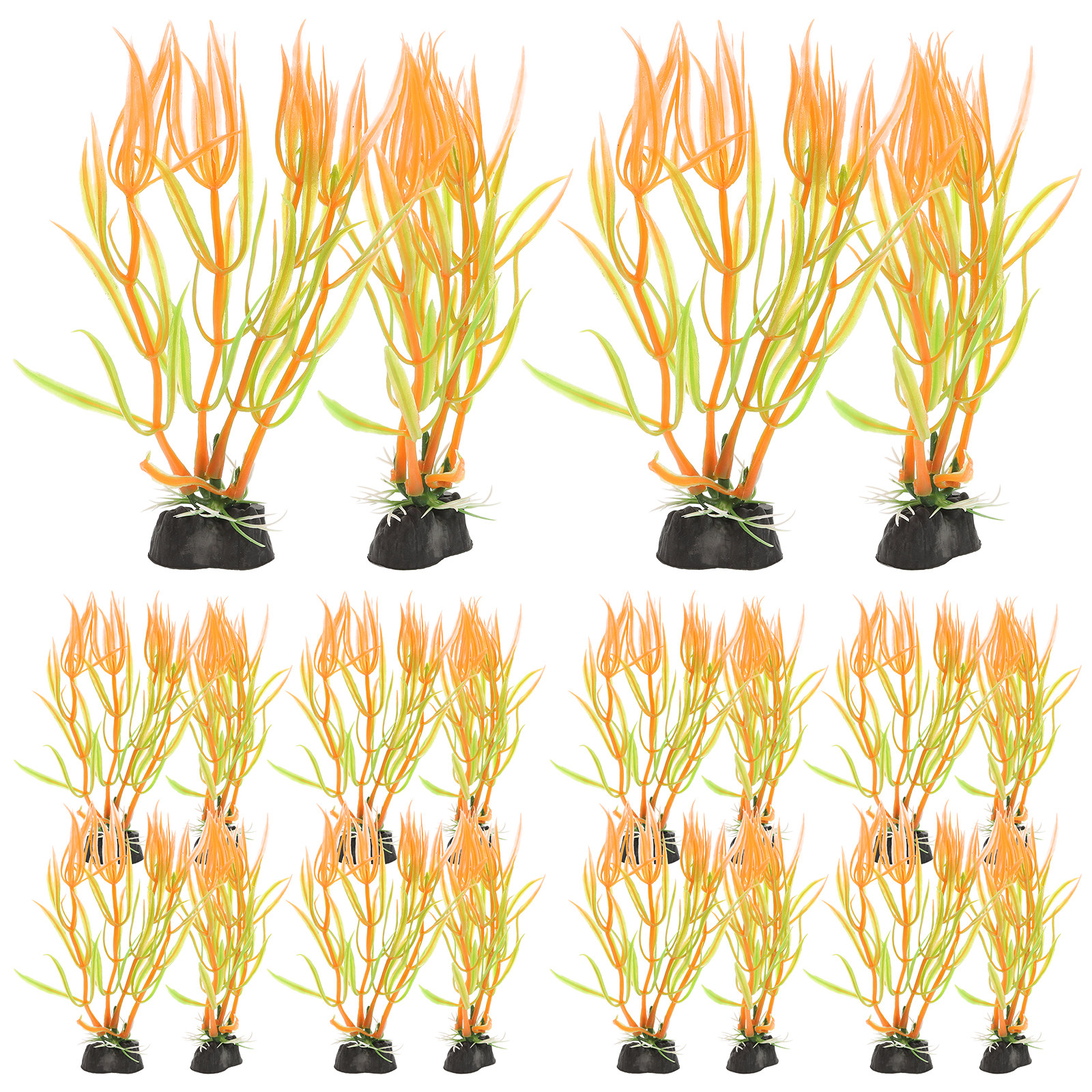 20Pcs Premium Fake Aquatic Pla - Non Planted Aquarium Fish avis et prix