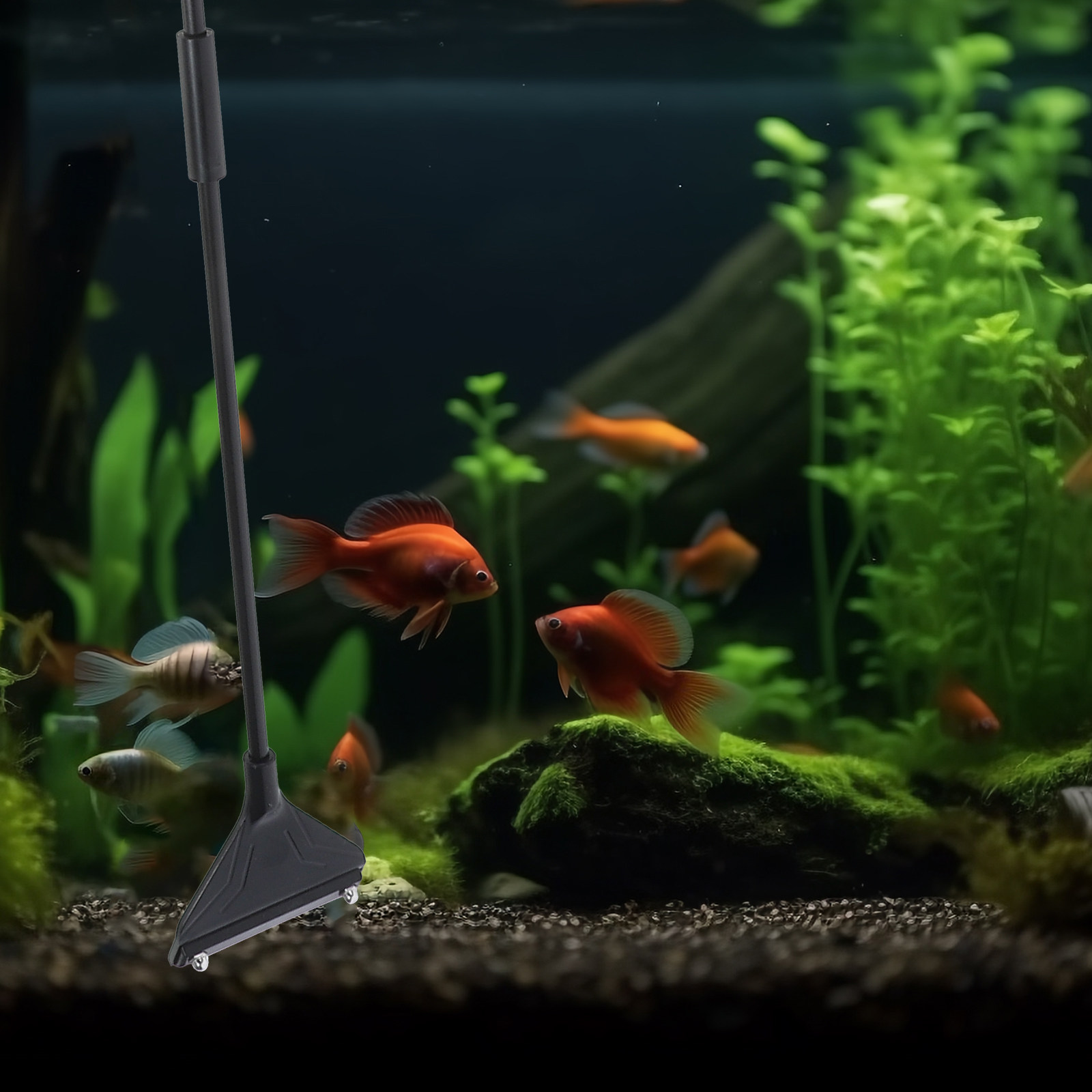 1Set Aquarium Scraper Multi-Fu - Planted Aquarium Algae avis et prix