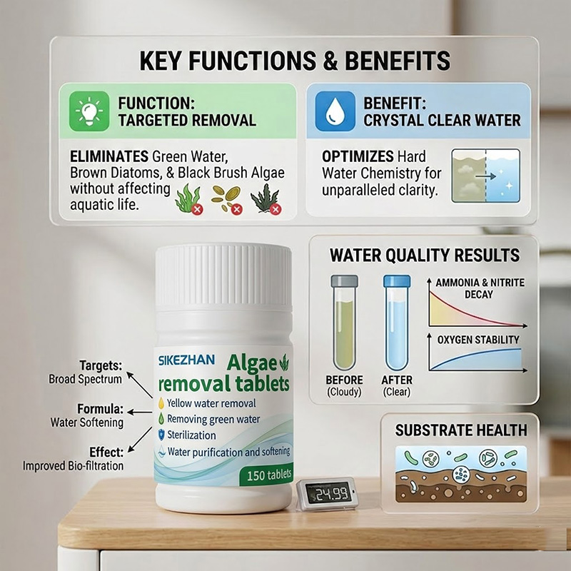 Fast Algae Remover Tablets Fis - Planted Aquarium Algae Control avis et prix