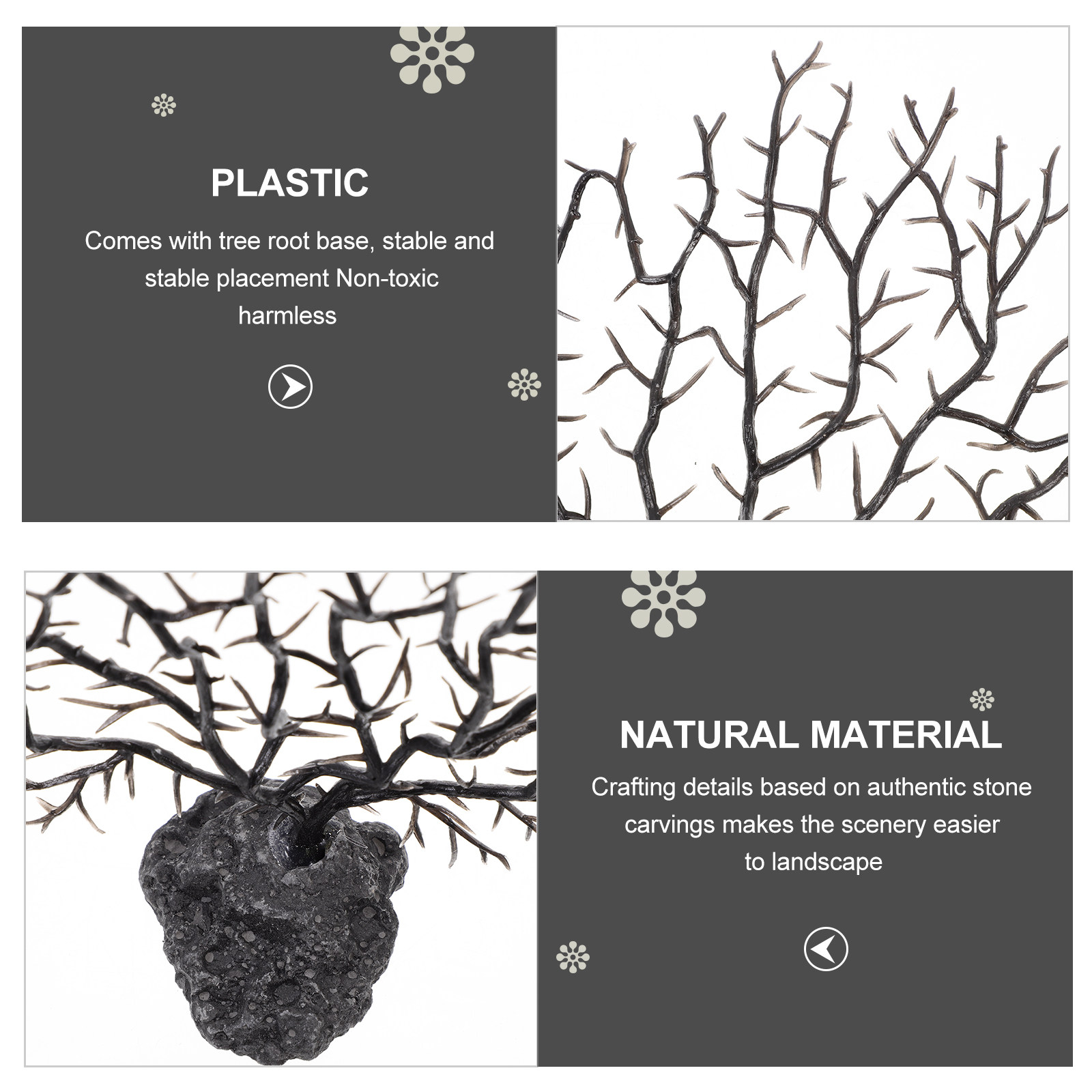Artificial Coral Tree for Fish - Non Planted Aquarium Fish avis et prix