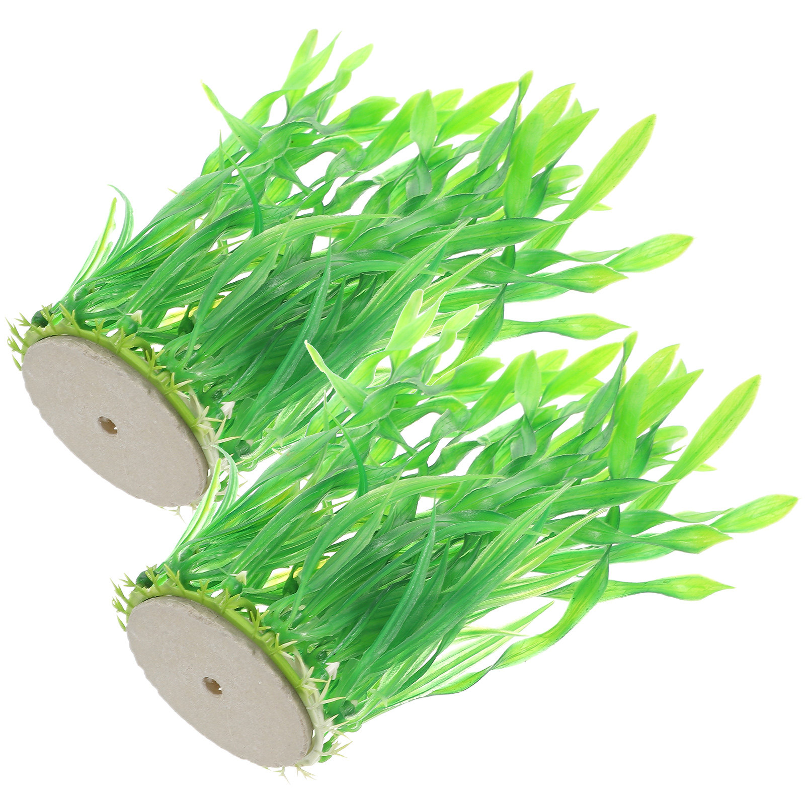2Pcs Premium Fake Aquatic Plan - Non Planted Aquarium Fish avis et prix