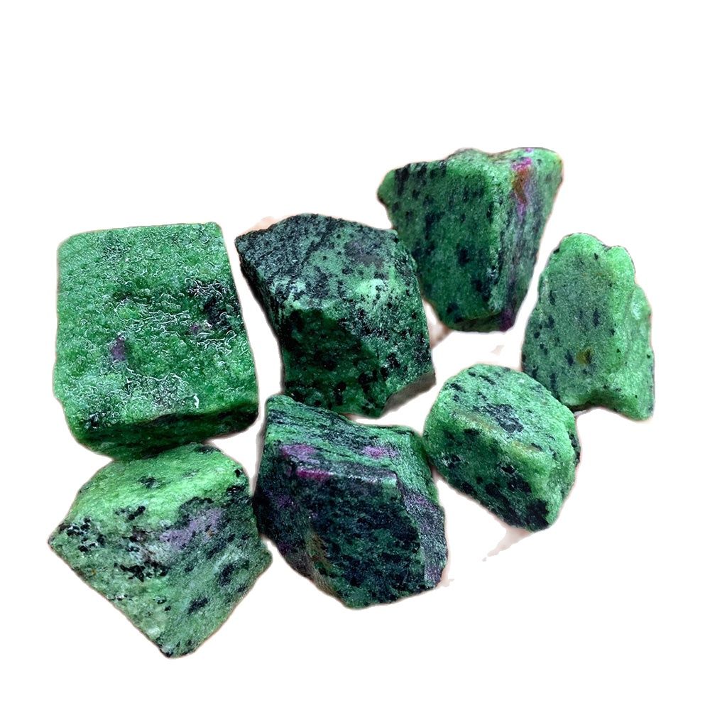 1pc Natural Red Green Zoisite  - Aquarium Plant Red avis et prix