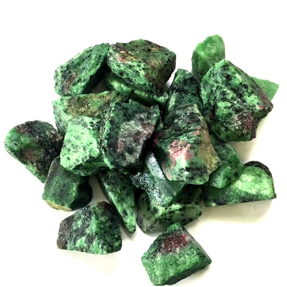 1pc Natural Red Green Zoisite  - Aquarium Plant Red avis et prix