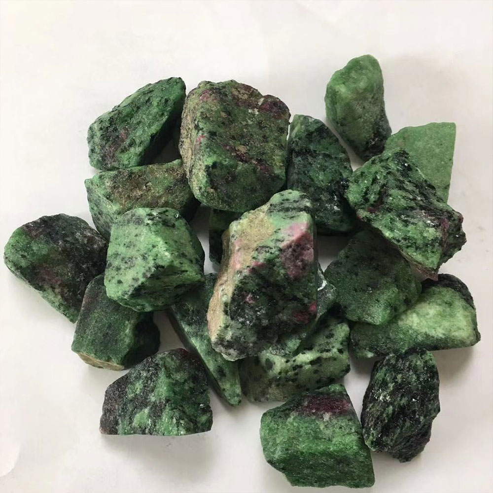 1pc Natural Red Green Zoisite  - Aquarium Plant Red avis et prix