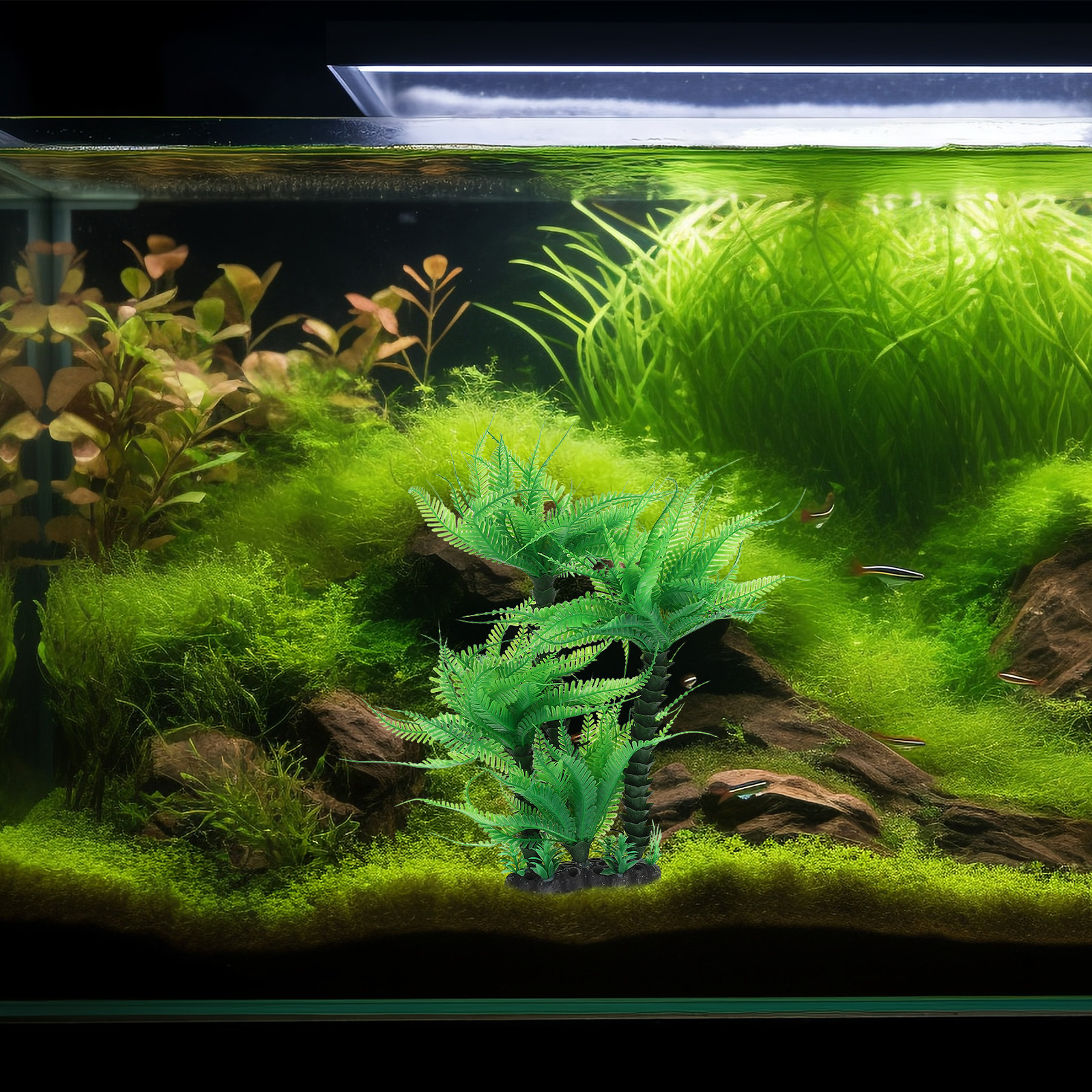 Artificial Aquarium Plants Dec - Non Planted Aquarium Fish avis et prix