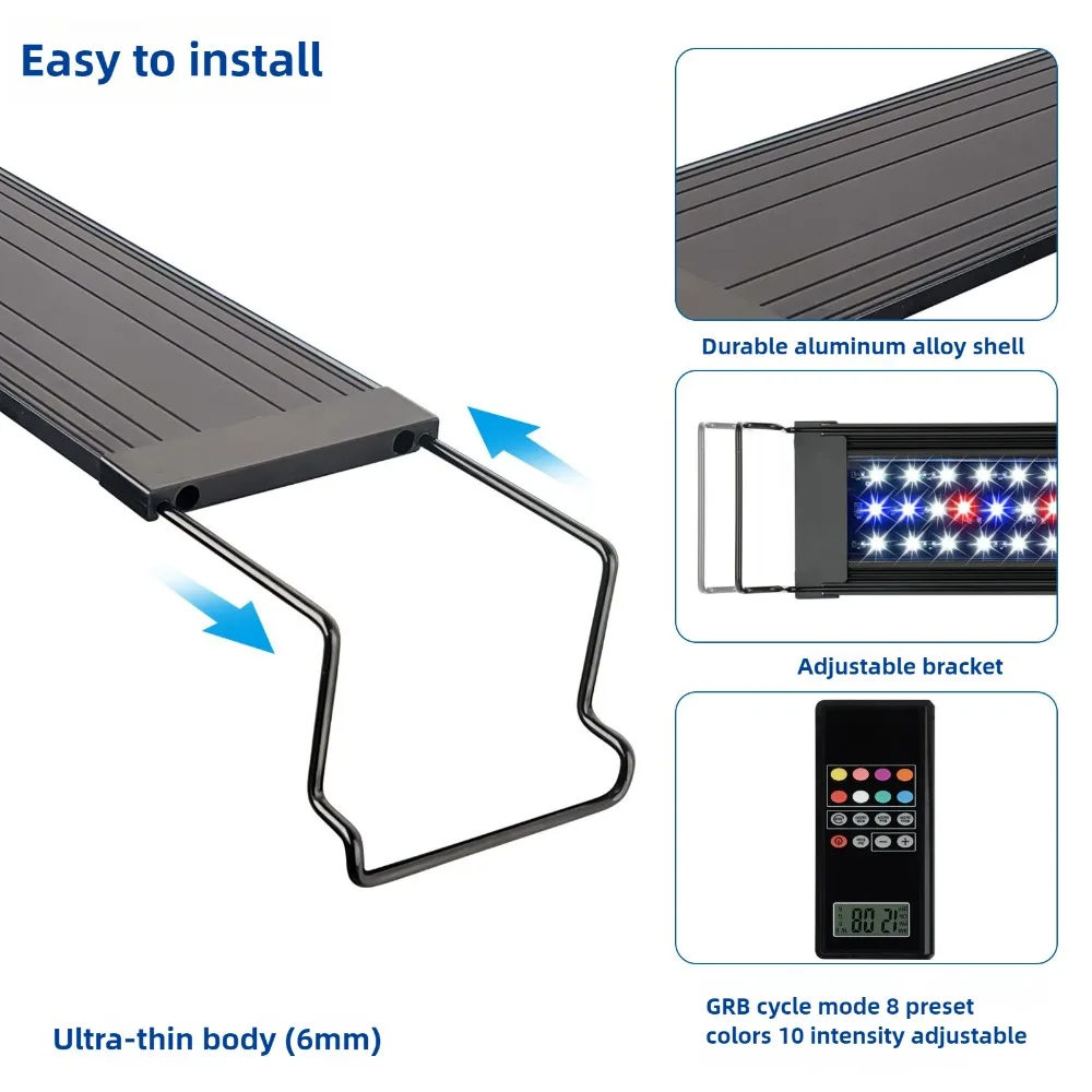 LED Programmable Aquarium Ligh - Planted Aquarium Algae Control avis et prix