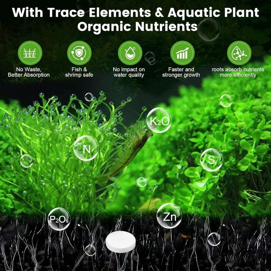 【New style】Root Tabs Freshwate - Aquarium Plant Root Fertilizer avis et prix
