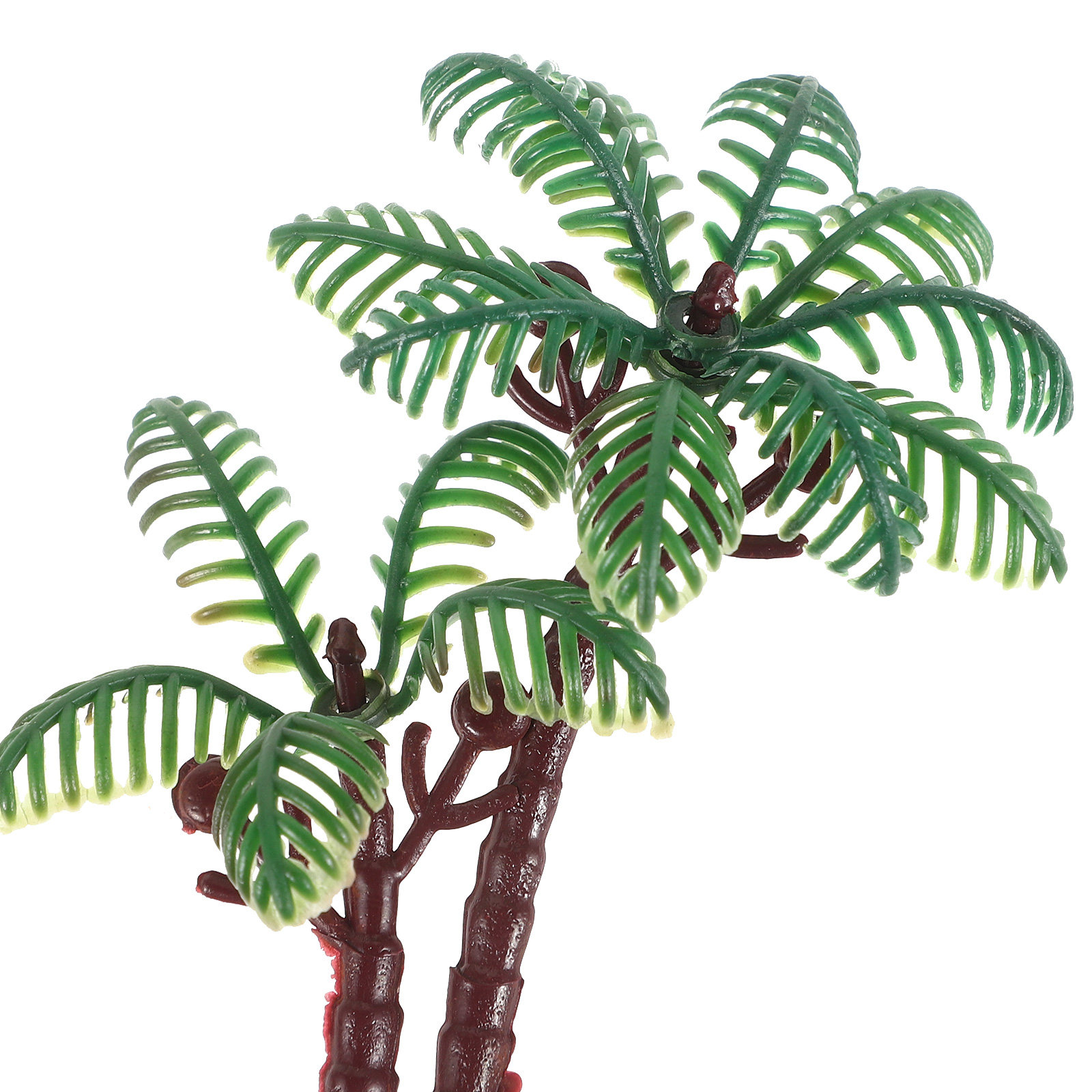 15Pcs Plastic Coconut Tree Dec - Planted Aquarium With Sand avis et prix