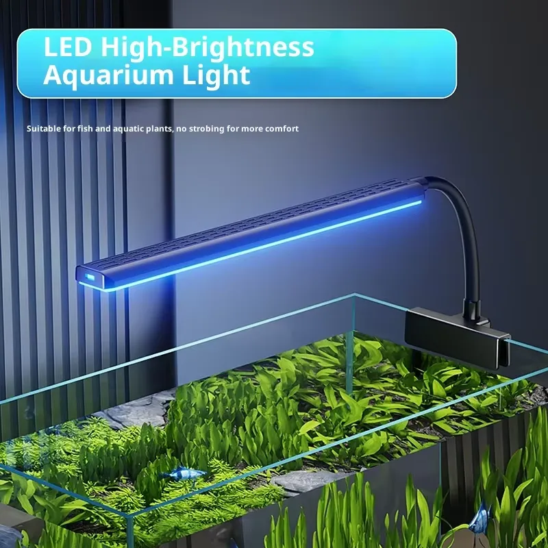 Full Spectrum LED Aquarium Cli - Planted Aquarium Algae avis et prix