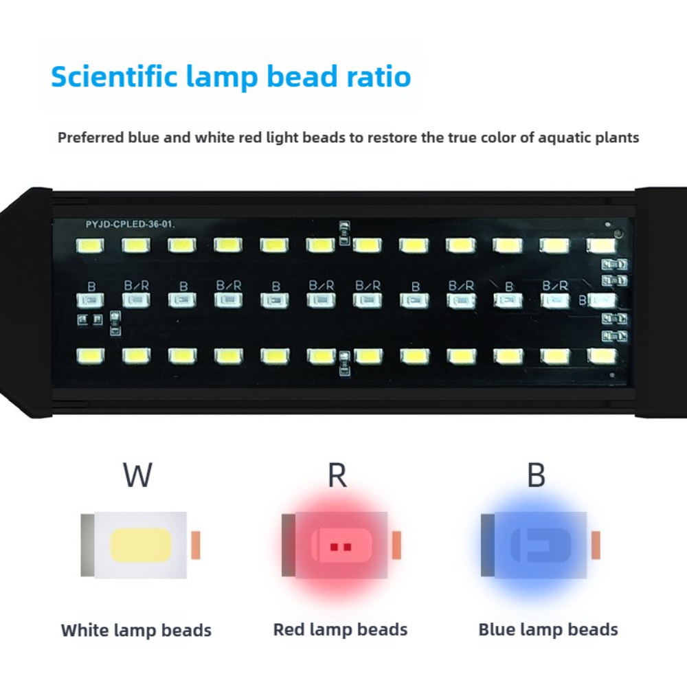 Clip on Aquarium LED Light Blu - Aquarium Plant Red avis et prix