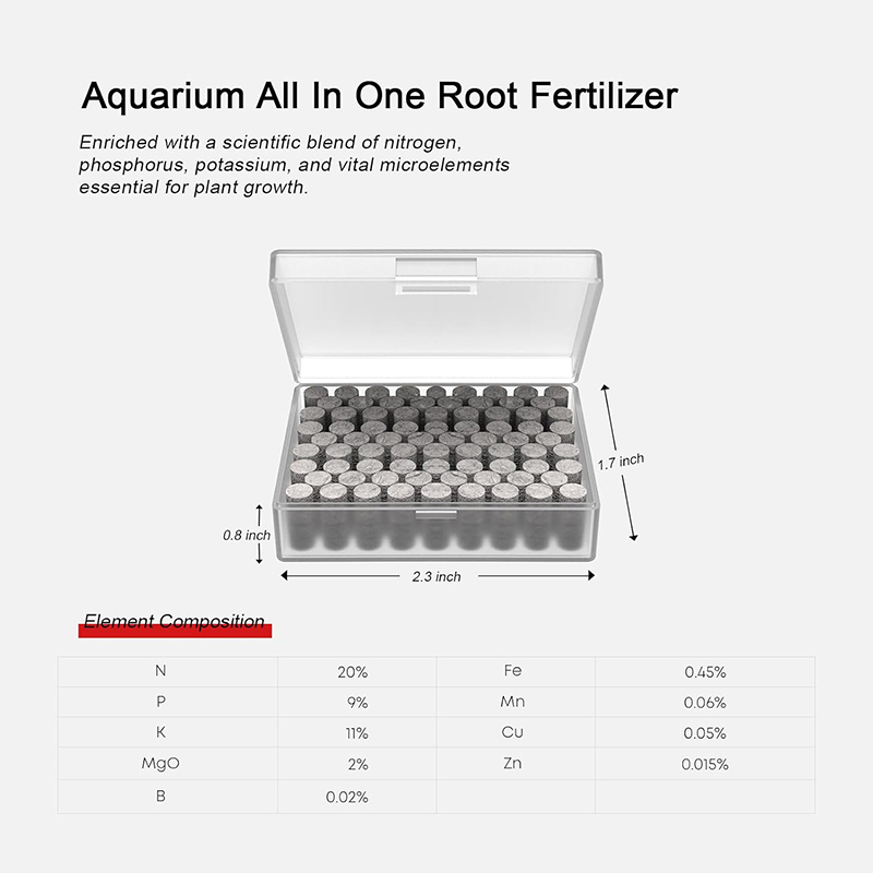 FZONE Root Tabs Freshwater Aqu - Aquarium Plant Root Fertilizer avis et prix
