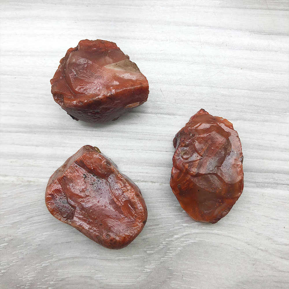 1pc Random Rough Raw Carnelian - Aquarium Plant Red avis et prix