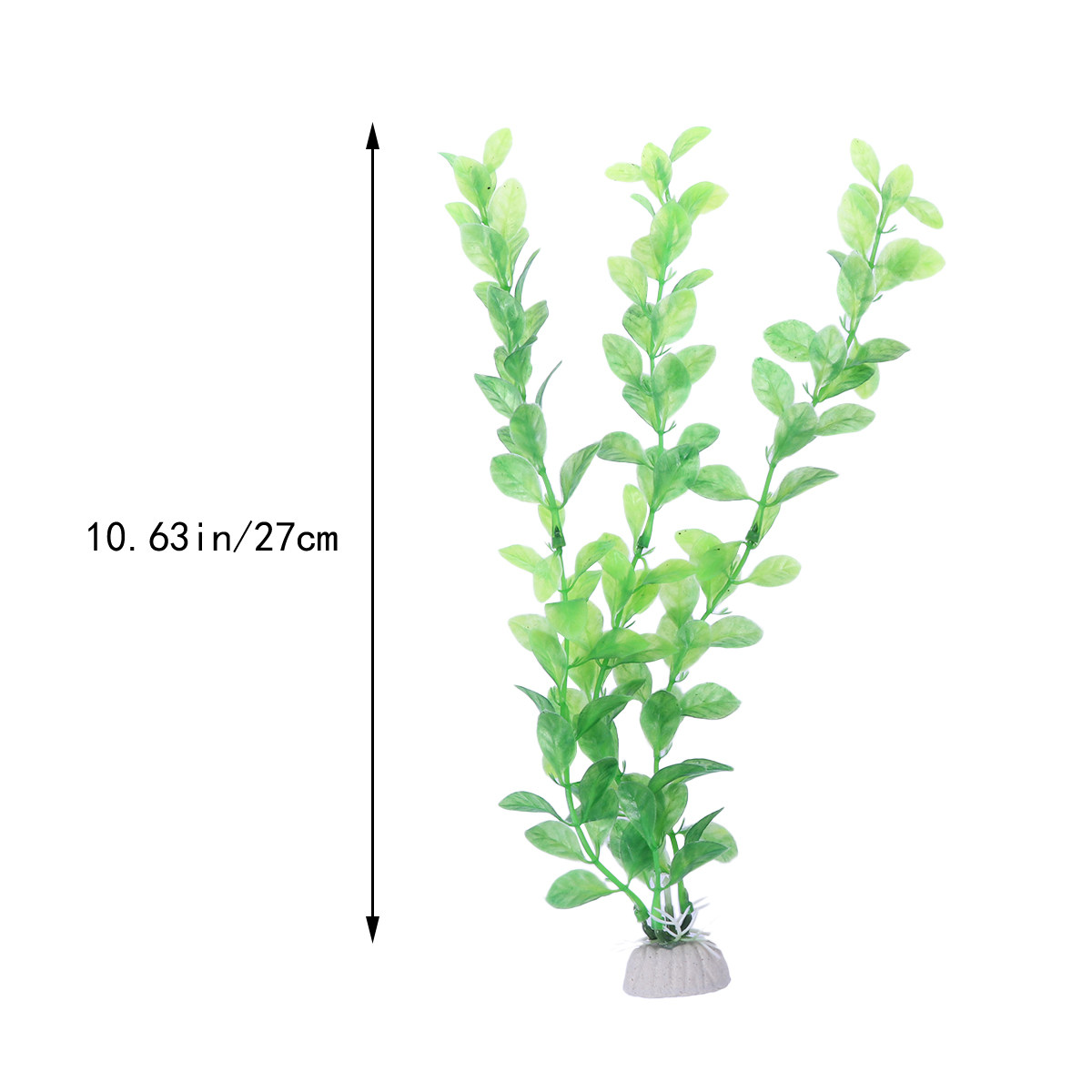 3Pcs Artificial Fish Tank Gree - Non Planted Aquarium Fish avis et prix