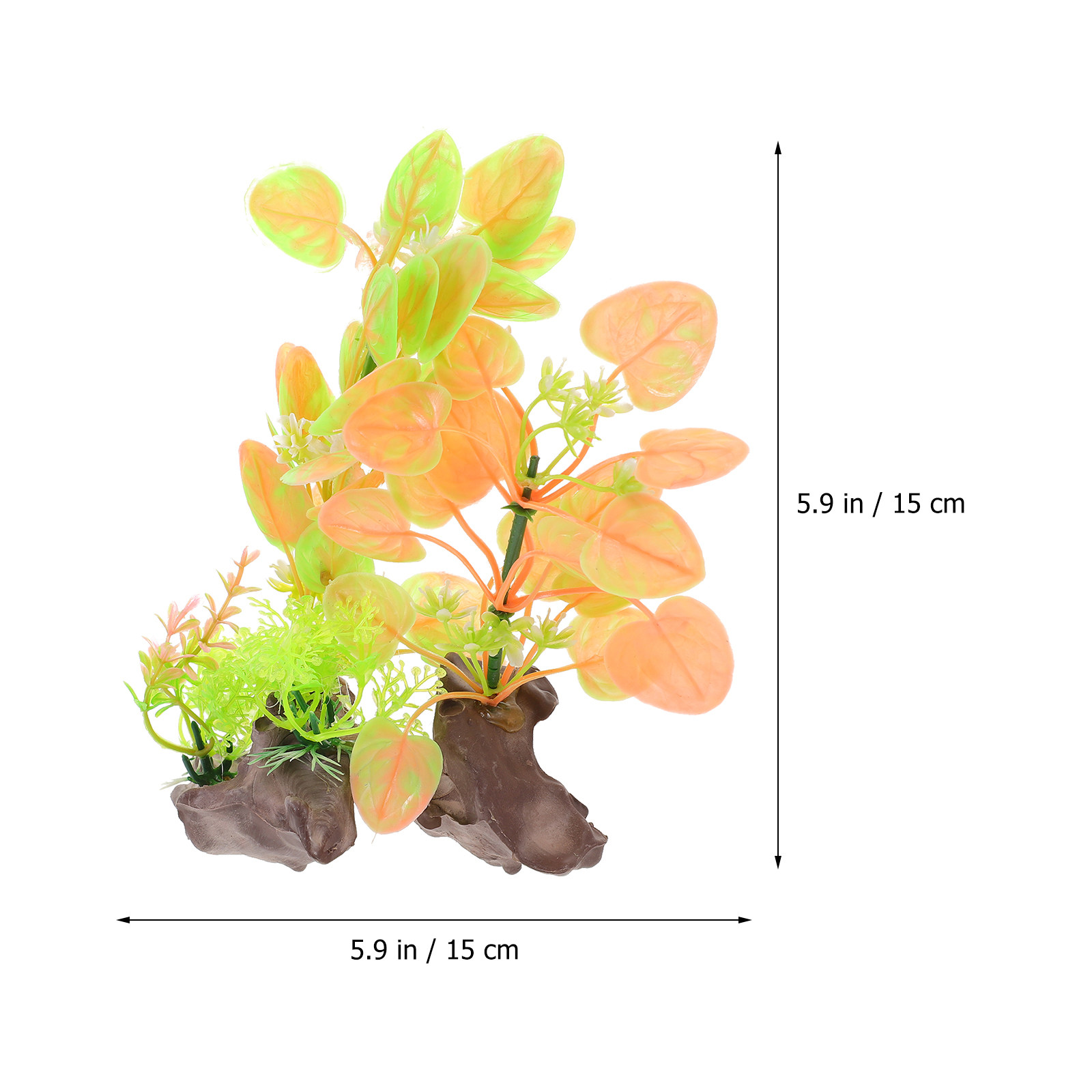 2Pcs Realistic Artificial Aqua - Non Planted Aquarium Fish avis et prix